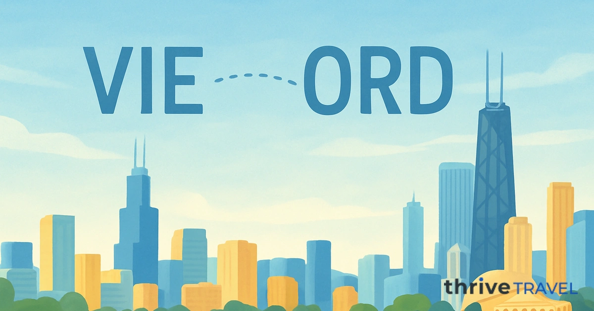 Vienna to Chicago