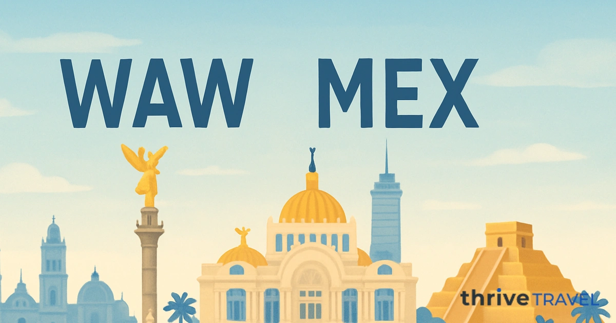 Warsaw to Mexico City
