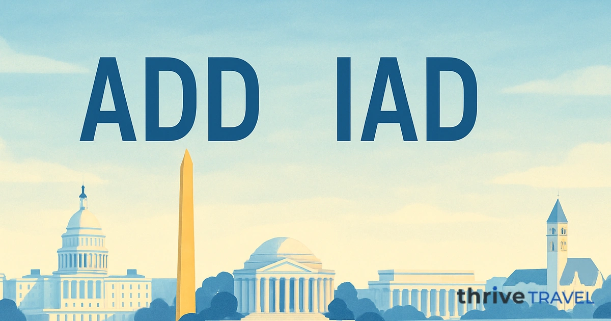 Addis Ababa to Washington D.C.
