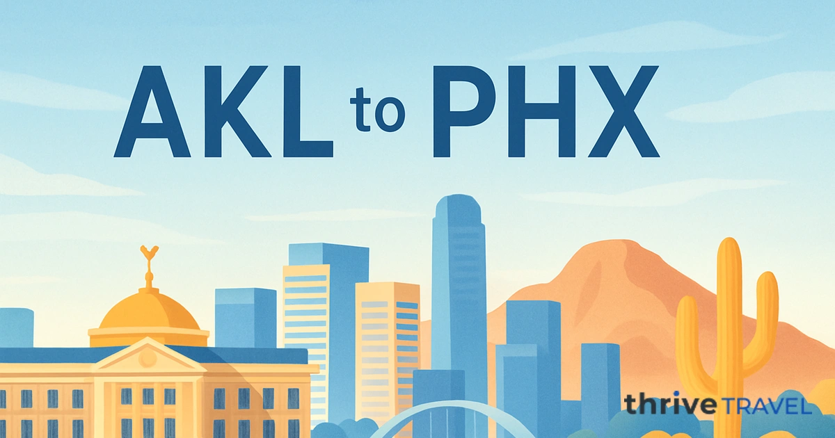 Auckland to Phoenix