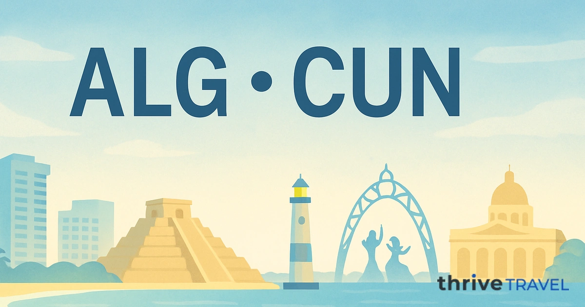 Algiers to Cancún