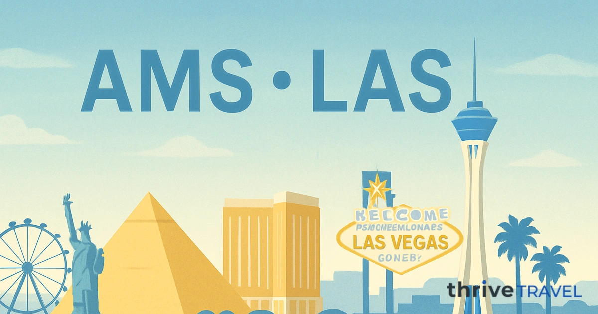 Amsterdam to Las Vegas