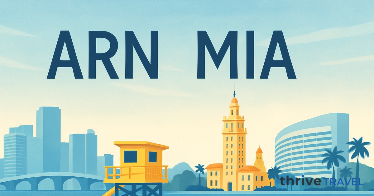 Stockholm to Miami