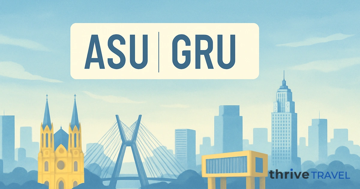 Asunción to São Paulo