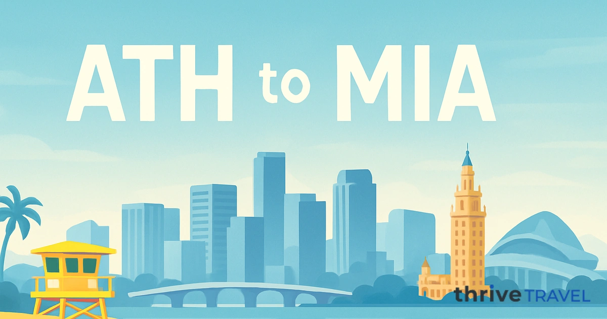 Athens to Miami