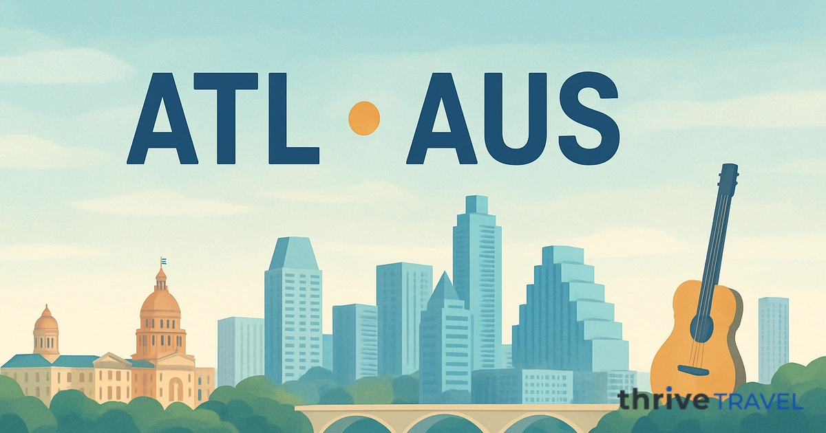 Atlanta to Austin
