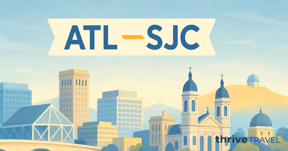 Atlanta to San Jose