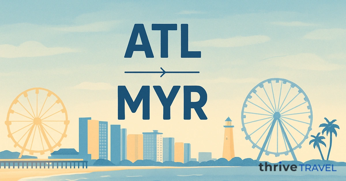 Atlanta to Myrtle Beach