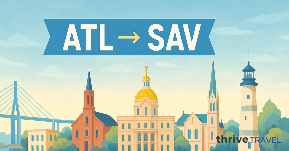Atlanta to Savannah