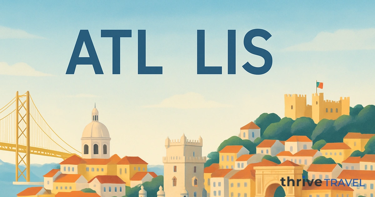Atlanta to Lisbon