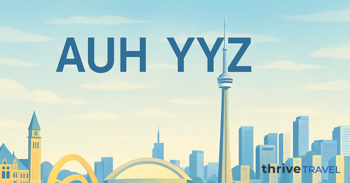 Abu Dhabi to Toronto