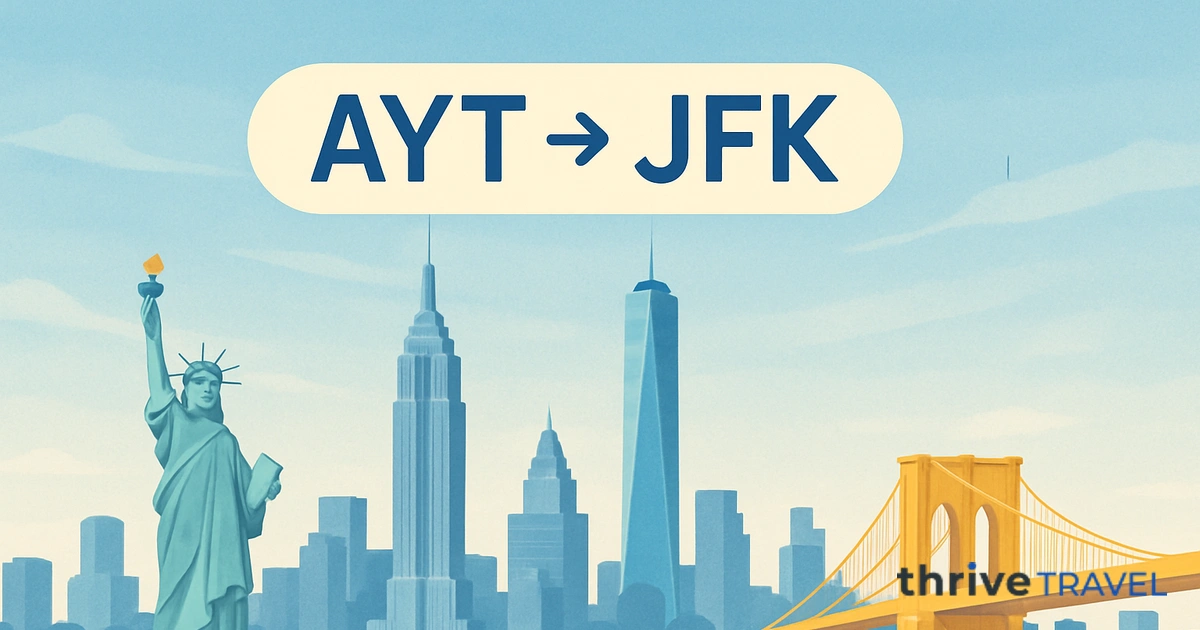 Antalya to New York