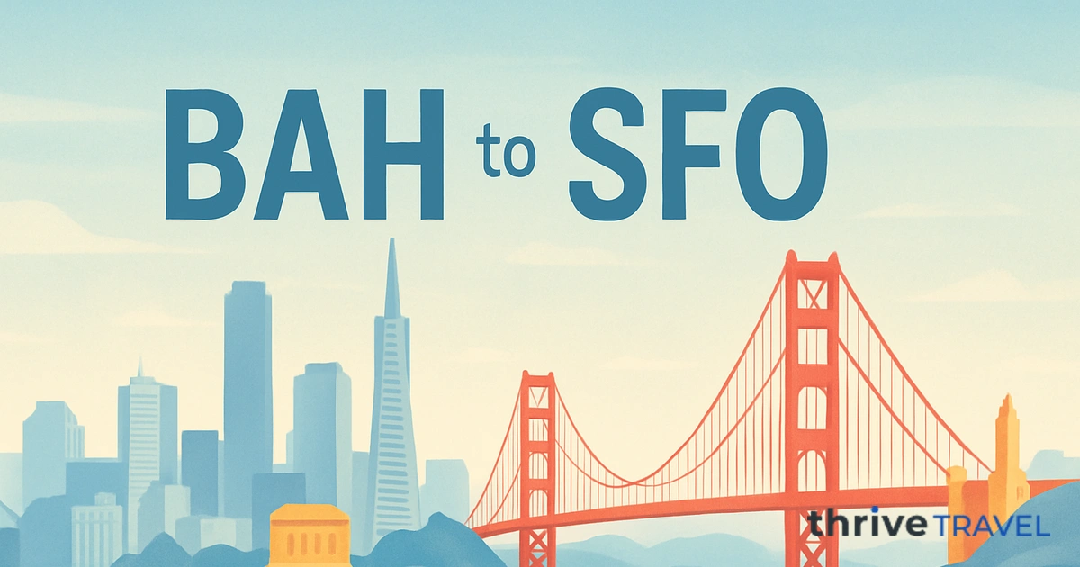Bahrain to San Francisco