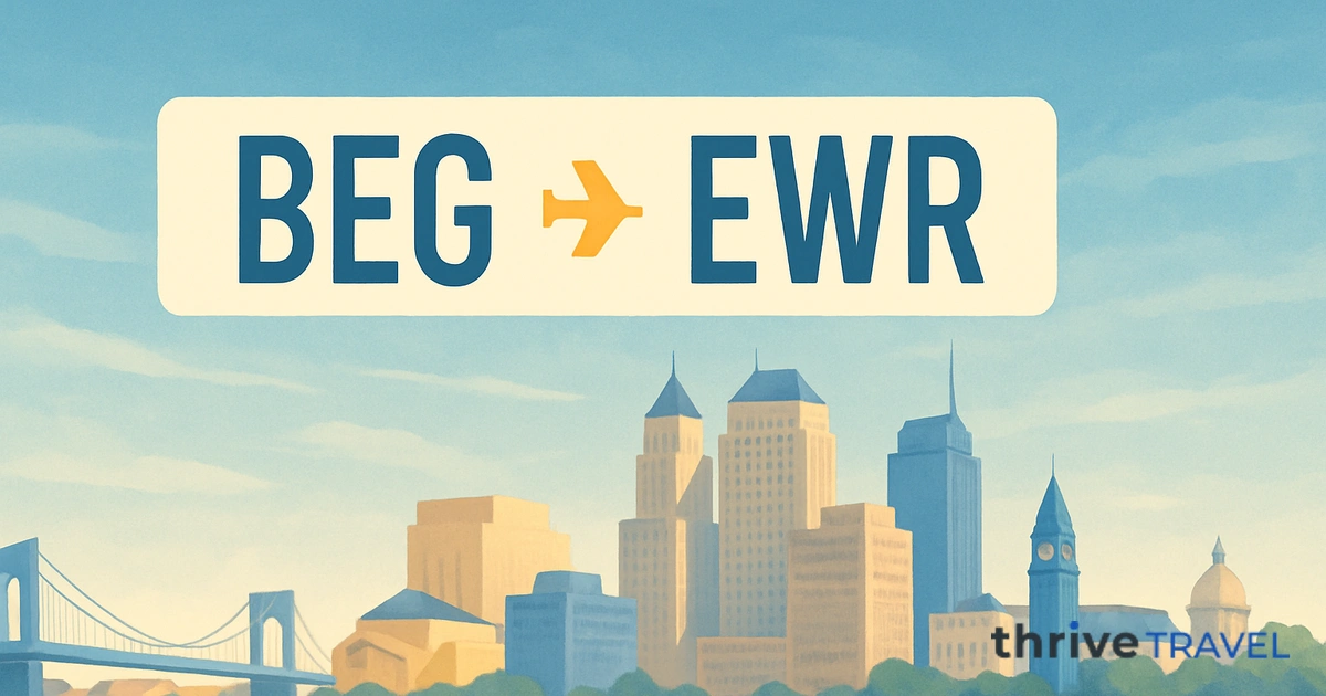 Belgrade to Newark