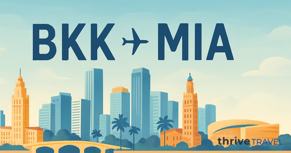 Bangkok to Miami