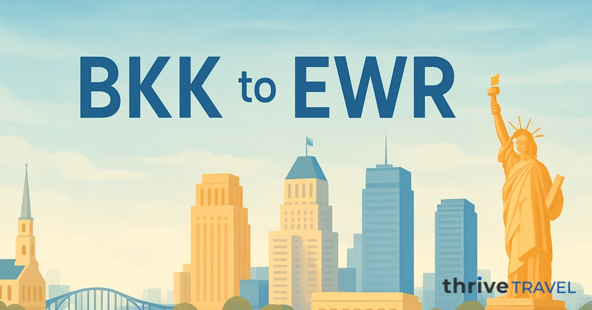 Bangkok to Newark