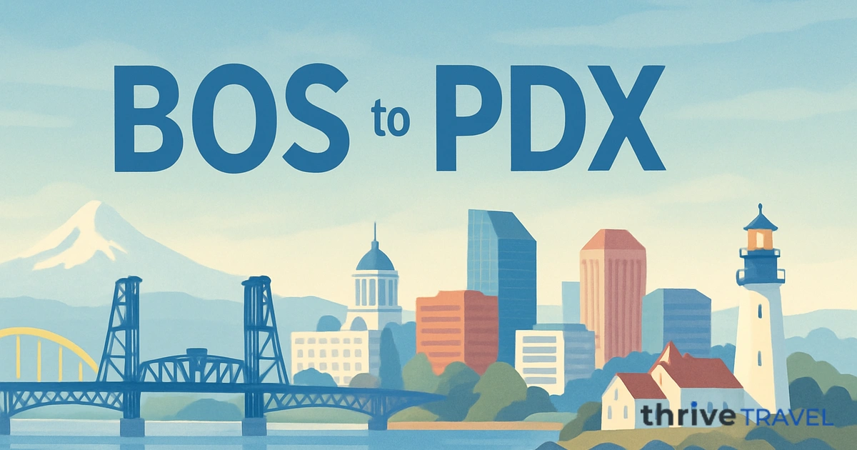 Boston to Portland