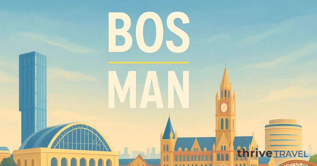 Boston to Manchester