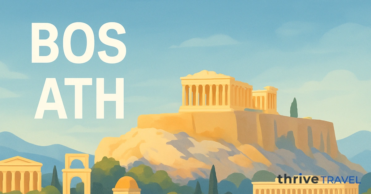 Boston to Athens