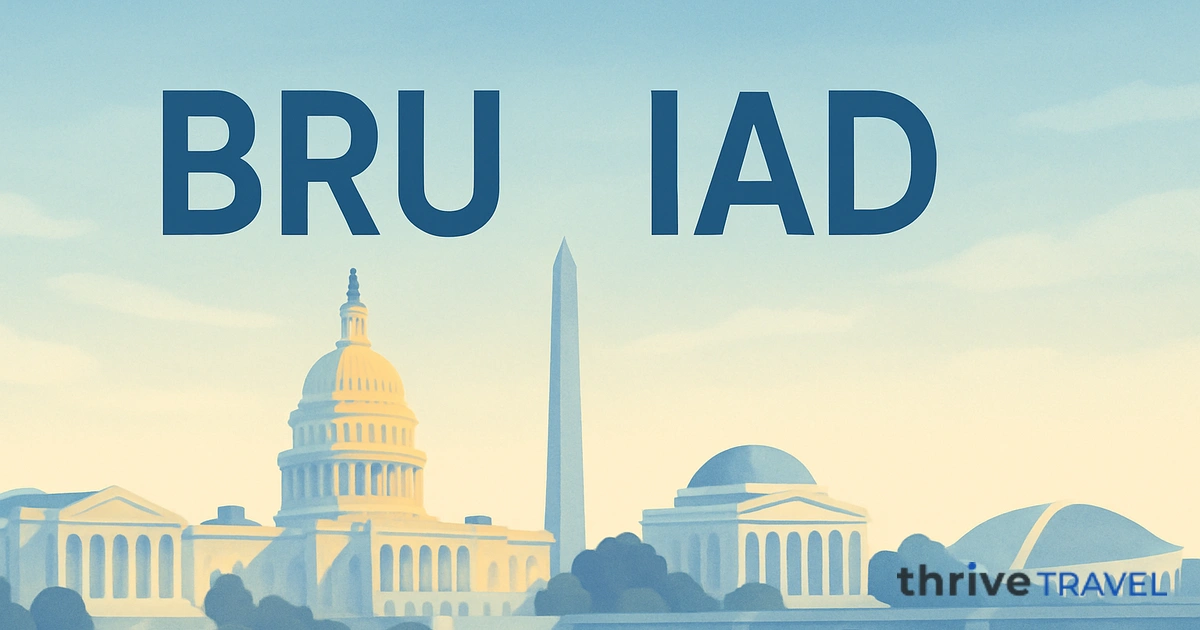 Brussels to Washington