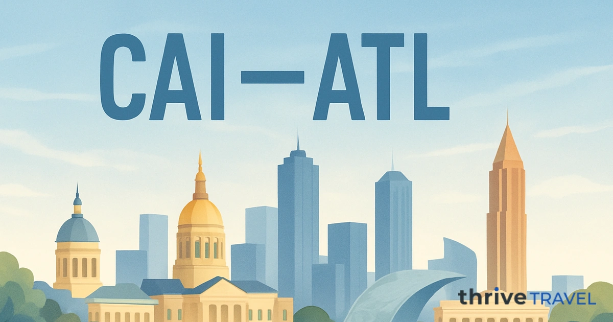Cairo to Atlanta