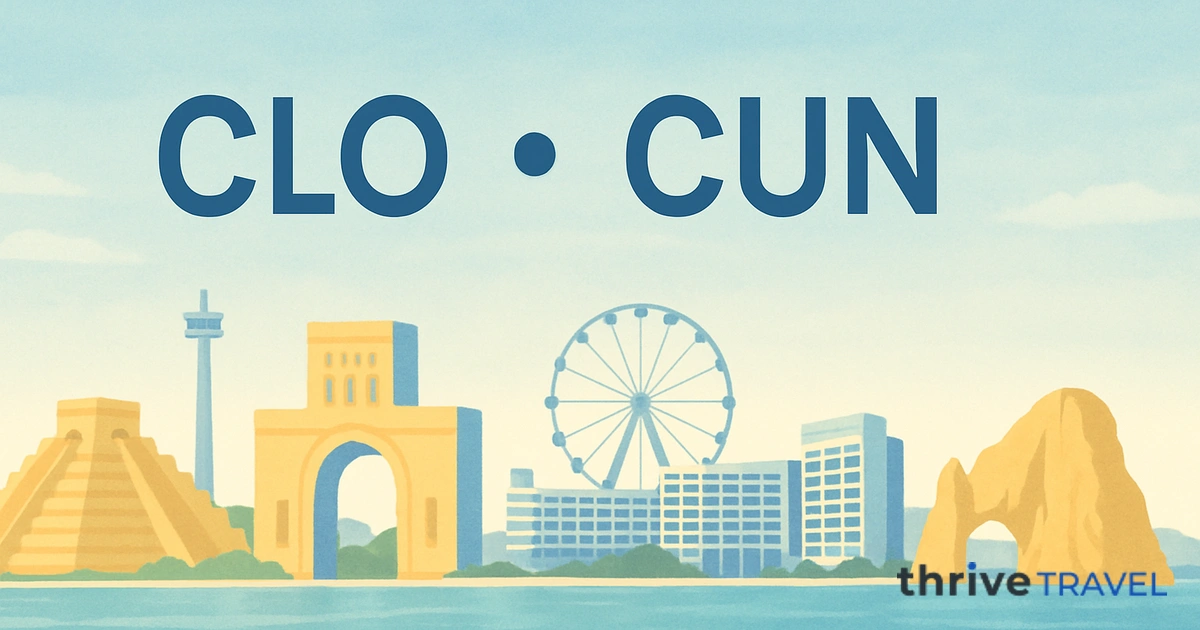 Cali to Cancún