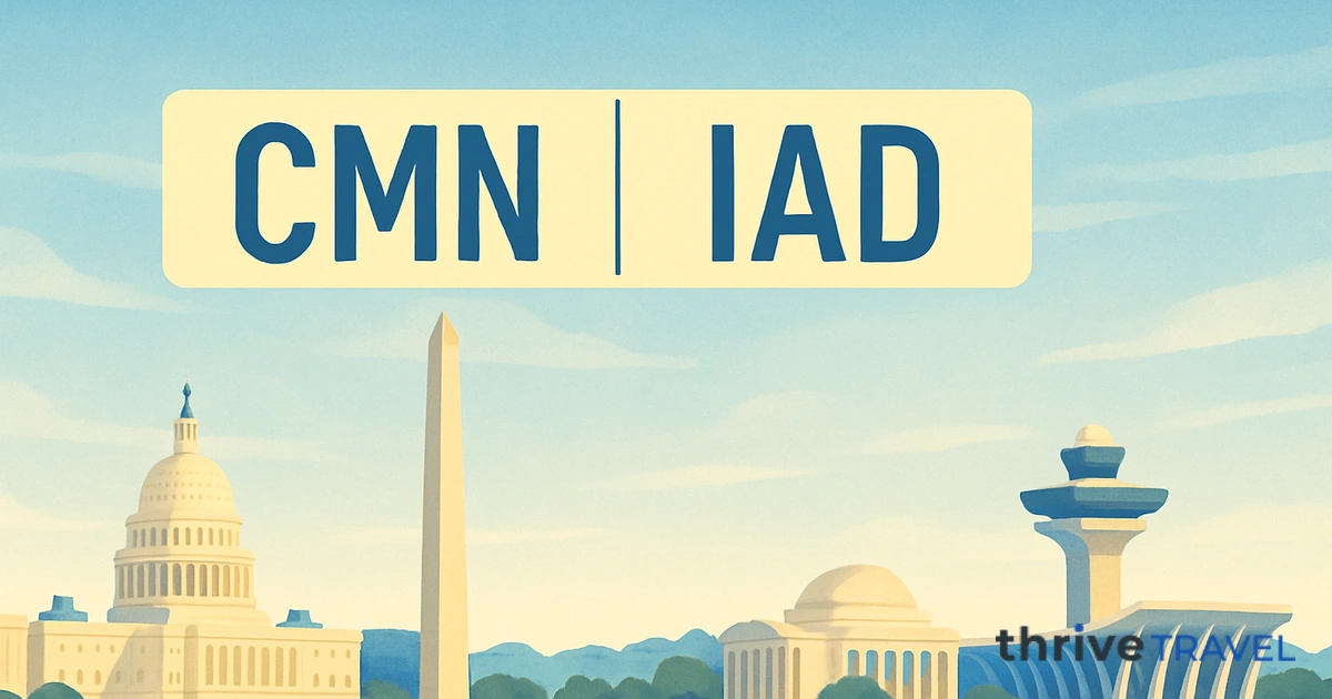 Casablanca to Washington