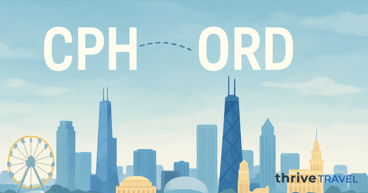Copenhagen to Chicago