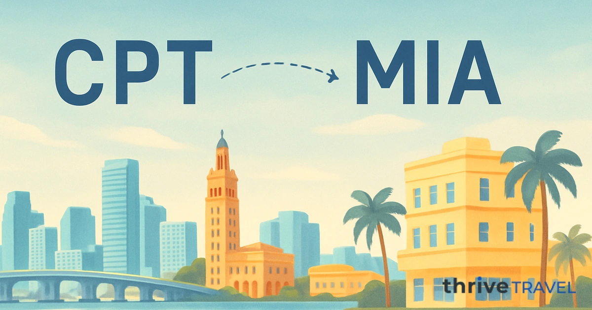 Cape Town to Miami