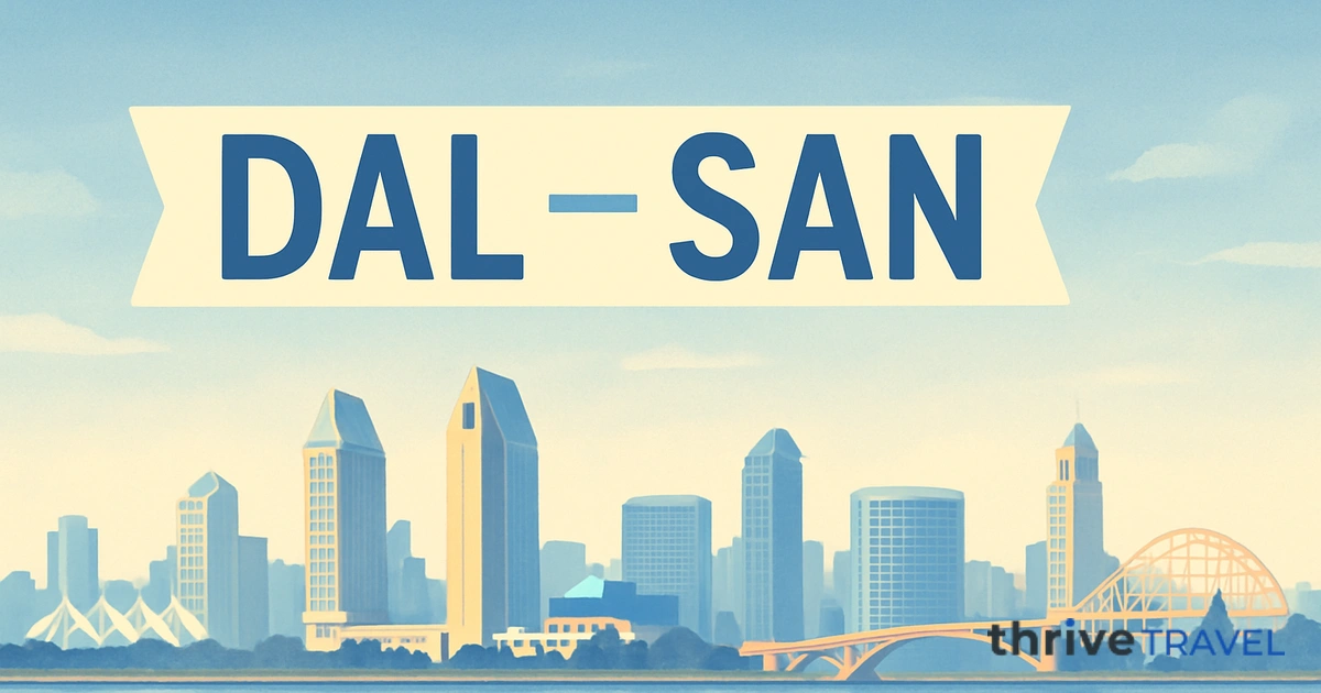 Dallas to San Diego